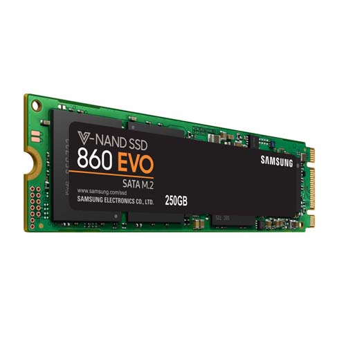 Samsung 860 Evo Series 250GB SATA III M.2 Internal Solid State Drive (MZ-N6E250BW)